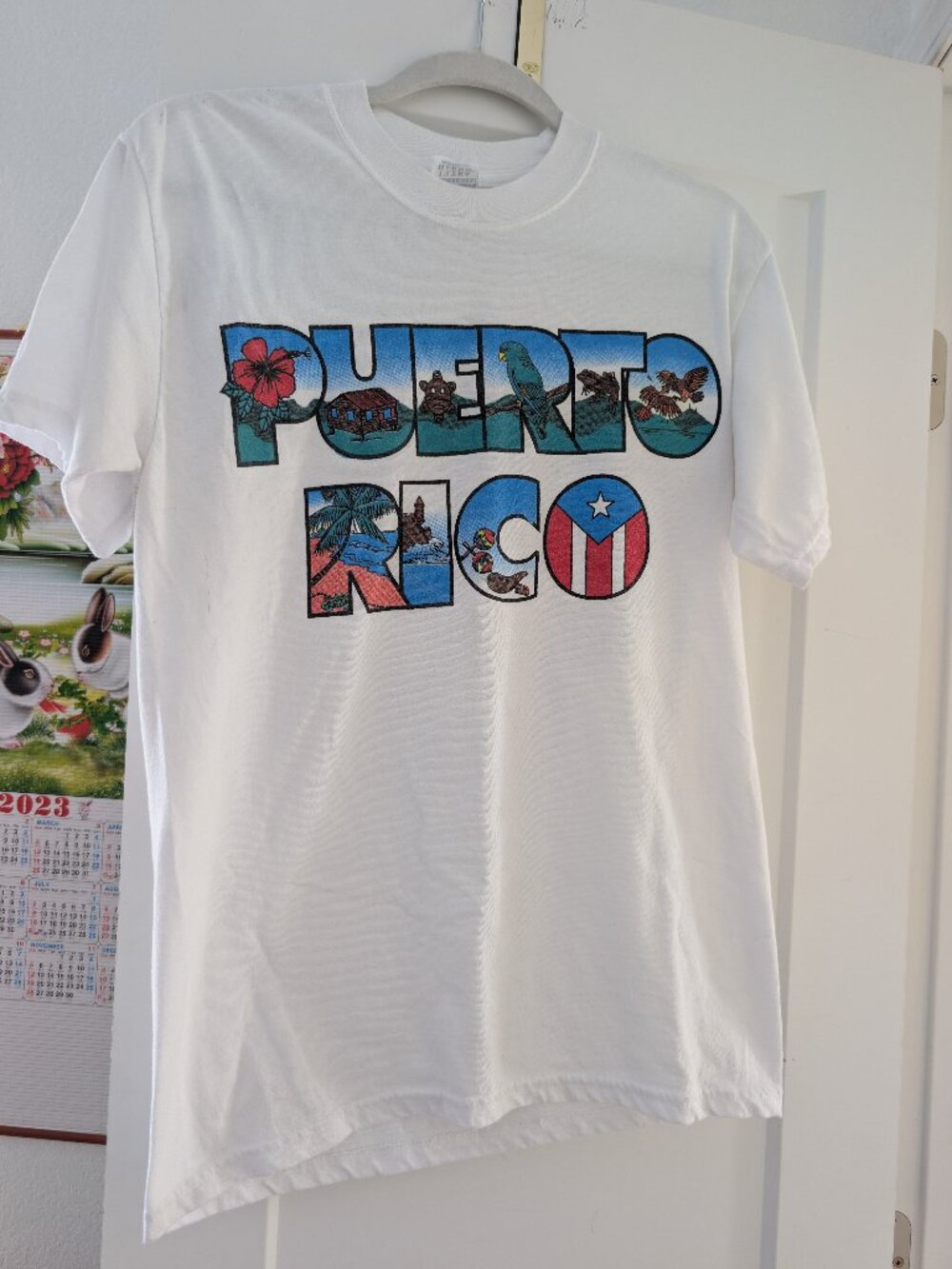 Puerto Rico Souvenir T-Shirt Size M